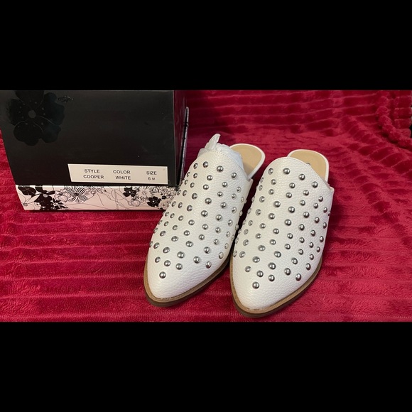 NWB studded heeled mules - Picture 1 of 4